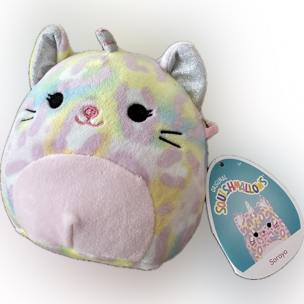 Nwt 🐈 🦄 5" Soraya Cat Unicorn Squishmallows